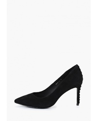 Черные замшевые туфли от Just Couture
