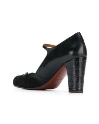 Черные замшевые туфли от Chie Mihara