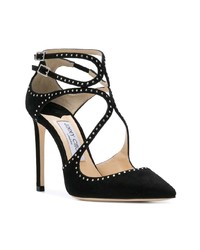 Черные замшевые туфли от Jimmy Choo