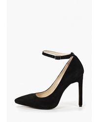 Черные замшевые туфли от Laremo