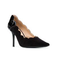 Черные замшевые туфли от Chloé