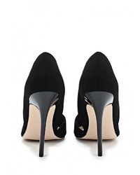 Черные замшевые туфли от LOST INK