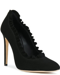 Черные замшевые туфли от Giuseppe Zanotti Design