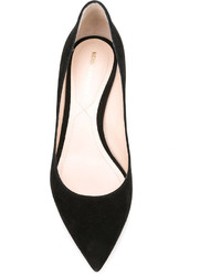 Черные замшевые туфли от Nicholas Kirkwood