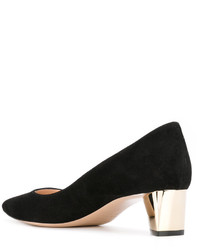 Черные замшевые туфли от Nicholas Kirkwood