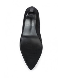 Черные замшевые туфли от Mimoda