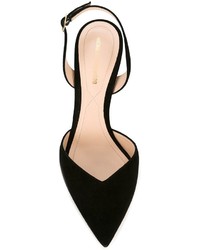 Черные замшевые туфли от Nicholas Kirkwood