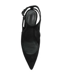 Черные замшевые туфли от Alexander Wang