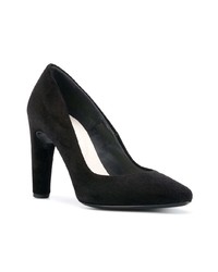 Черные замшевые туфли от Del Carlo