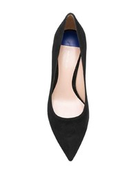 Черные замшевые туфли от Stuart Weitzman