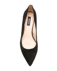 Черные замшевые туфли от DKNY