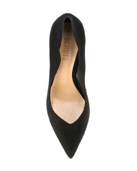 Черные замшевые туфли от Schutz