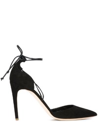 Черные замшевые туфли от Rupert Sanderson
