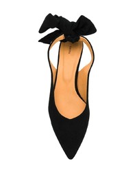 Черные замшевые туфли от Ganni