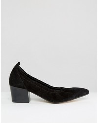 Черные замшевые туфли от Asos