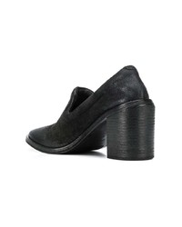 Черные замшевые туфли от Marsèll