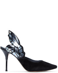 Черные замшевые туфли от Sophia Webster