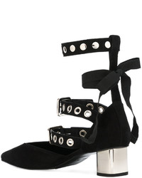 Черные замшевые туфли от Robert Clergerie