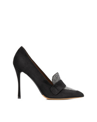 Черные замшевые туфли от Tabitha Simmons