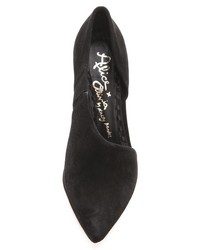 Черные замшевые туфли от Alice + Olivia