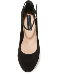 Черные замшевые туфли от Steven