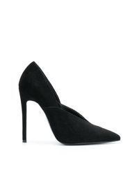 Черные замшевые туфли от Victoria Beckham