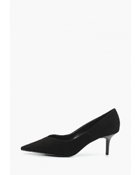 Черные замшевые туфли от Violeta BY MANGO