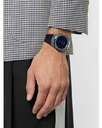 Мужские черные замшевые часы от D1 Milano