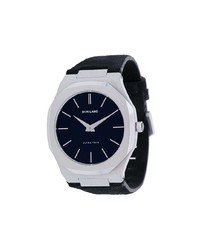 Мужские черные замшевые часы от D1 Milano