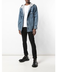 Мужские черные зауженные джинсы от Levi's