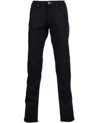 Мужские черные зауженные джинсы от Acne Studios