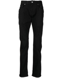 Мужские черные зауженные джинсы от Armani Exchange