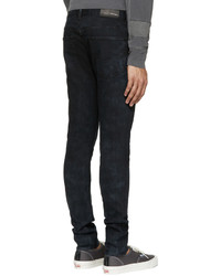 Мужские черные зауженные джинсы от BLK DNM