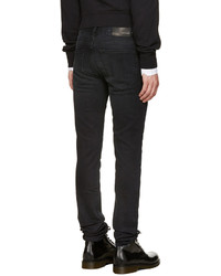 Мужские черные зауженные джинсы от BLK DNM