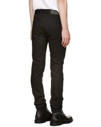 Мужские черные зауженные джинсы от BLK DNM