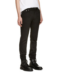 Мужские черные зауженные джинсы от BLK DNM