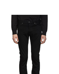Мужские черные зауженные джинсы от TAKAHIROMIYASHITA TheSoloist.