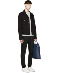 Мужские черные зауженные джинсы от Diesel Black Gold