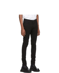 Мужские черные зауженные джинсы от Ksubi