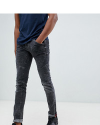 Мужские черные зауженные джинсы от BLEND