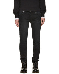 Мужские черные зауженные джинсы от BLK DNM