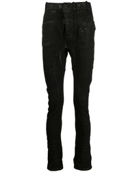 Мужские черные зауженные джинсы от Boris Bidjan Saberi