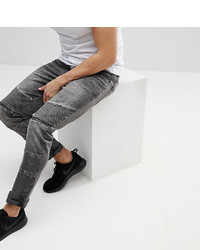 Мужские черные зауженные джинсы от Brooklyn Supply Co.