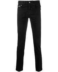 Мужские черные зауженные джинсы от Cenere Gb