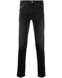 Мужские черные зауженные джинсы от Cenere Gb
