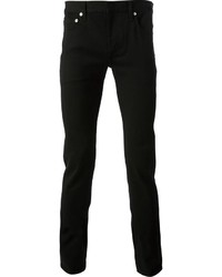 Мужские черные зауженные джинсы от Christian Dior
