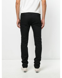 Мужские черные зауженные джинсы от Golden Goose Deluxe Brand