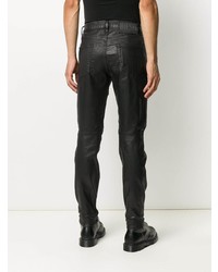 Мужские черные зауженные джинсы от Diesel