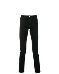 Мужские черные зауженные джинсы от Entre Amis
