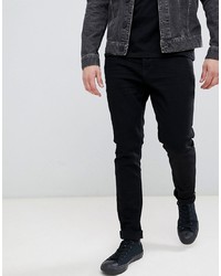 Мужские черные зауженные джинсы от Esprit